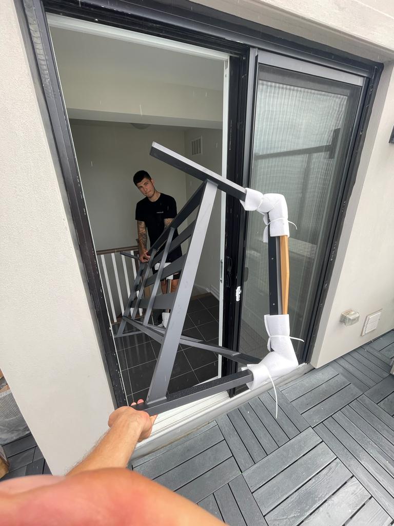 On-site repair example